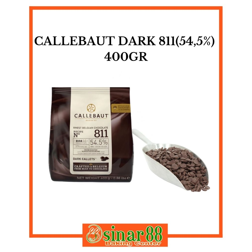 

Callebaut Dark Chocolate 811 (54,5%) "400gr