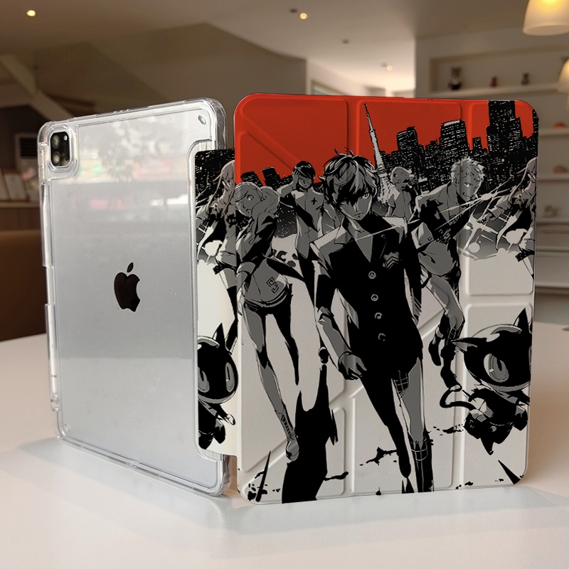 Persona cover Lipat 3+Y Bentuk Y, Kualitas Terbaik Sarung iPad, Cocok untuk10th 11th 2025, Mini6 Min