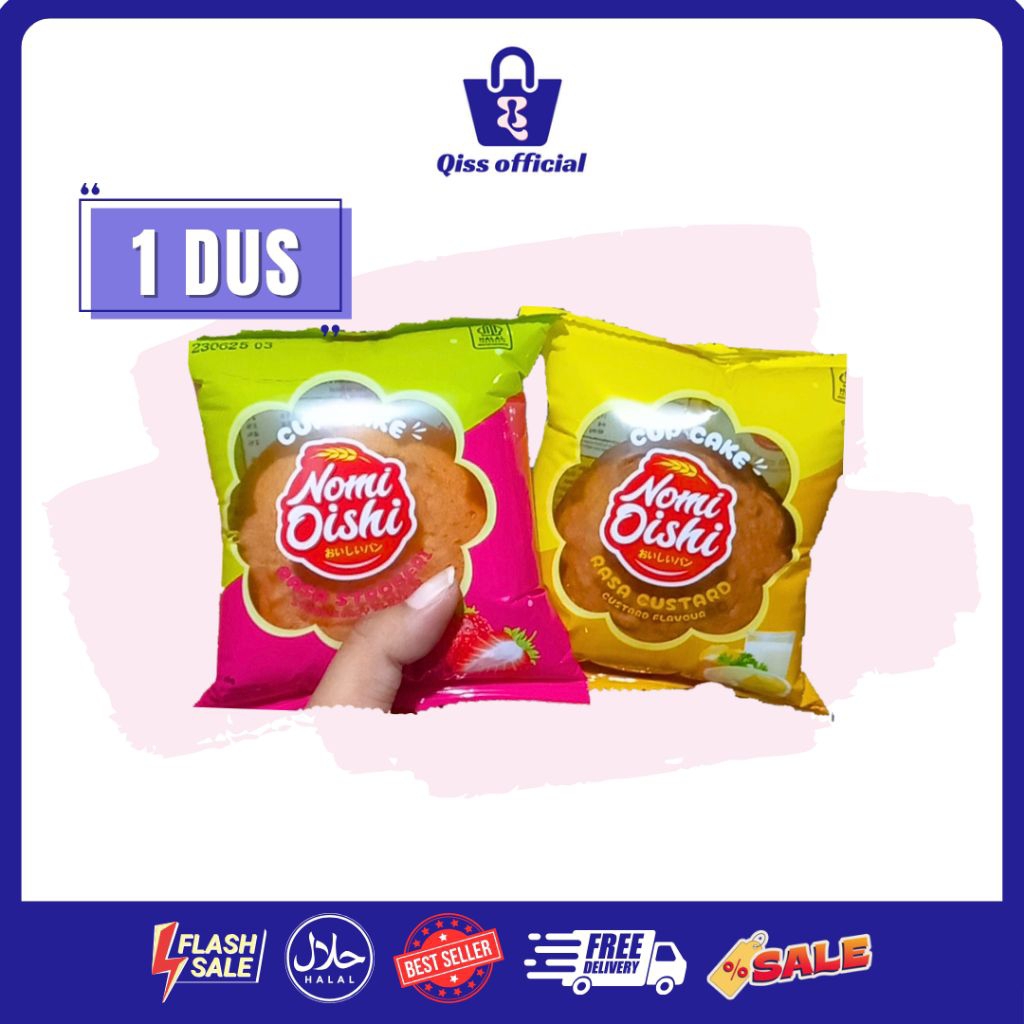 

OISHI CUPCAKE 1 dus isi 60 pcs ready
