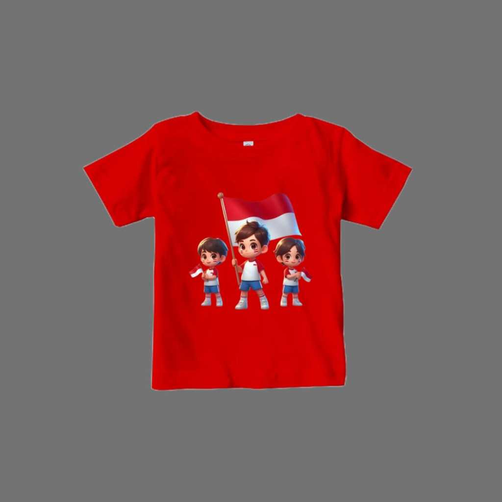 Kafaakids - Kaos Dirgahayu Republik Indonesia