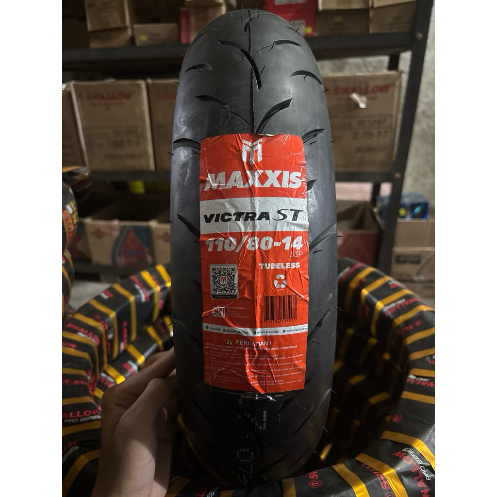 MAXXIS VICTRA ST 110/80 RING 14 TUBELESS