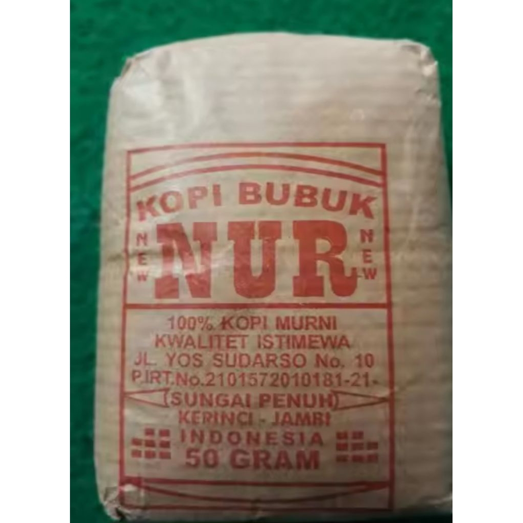 

Kopi Nur Asli Kopi Asal Kerinci