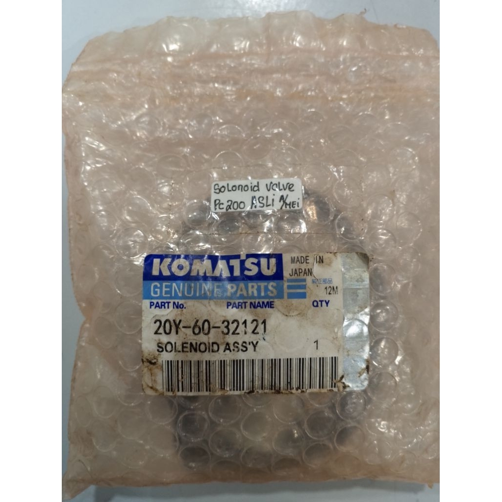20y-60-32121 SOLENOID VALVE KOMATSU