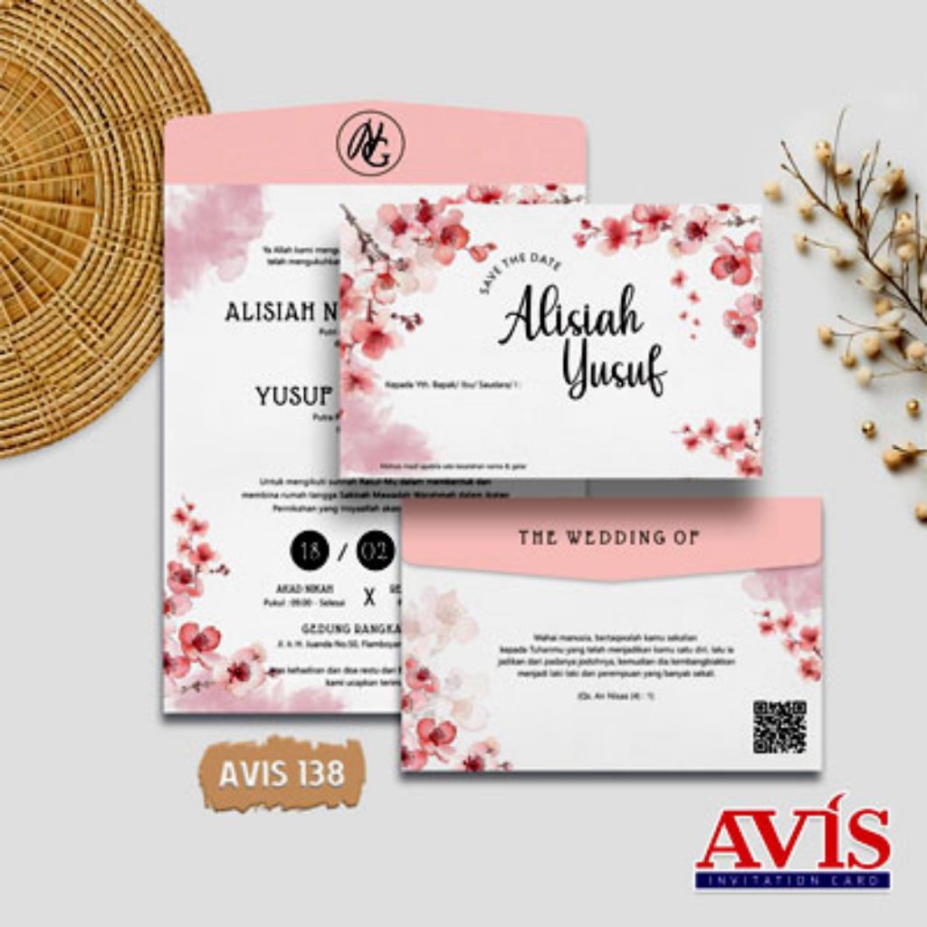 Cetak Undangan Pernikahan Murah Design Kekinian Dan Elegant