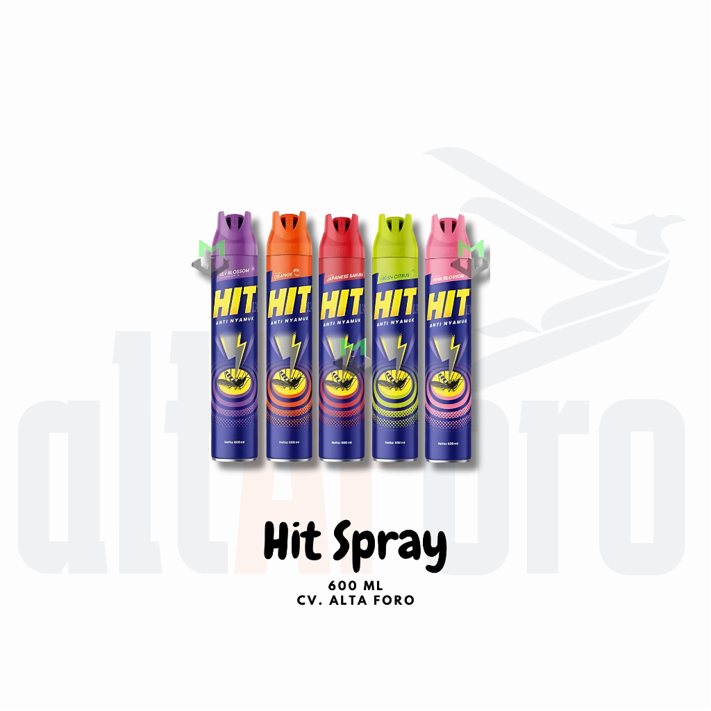 HIT SEMPROT SPRAY 400ML AEROSOL / HIT SEMPROT NYAMUK