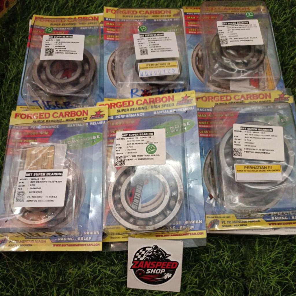 BEARING/LAKER BANDUL BRT VARIO/NMAX/NINJA150/KLX/MXKING/RXKING/TIGER/MIO/GRAND/SONIC/BEAT/FIZR ORIGI