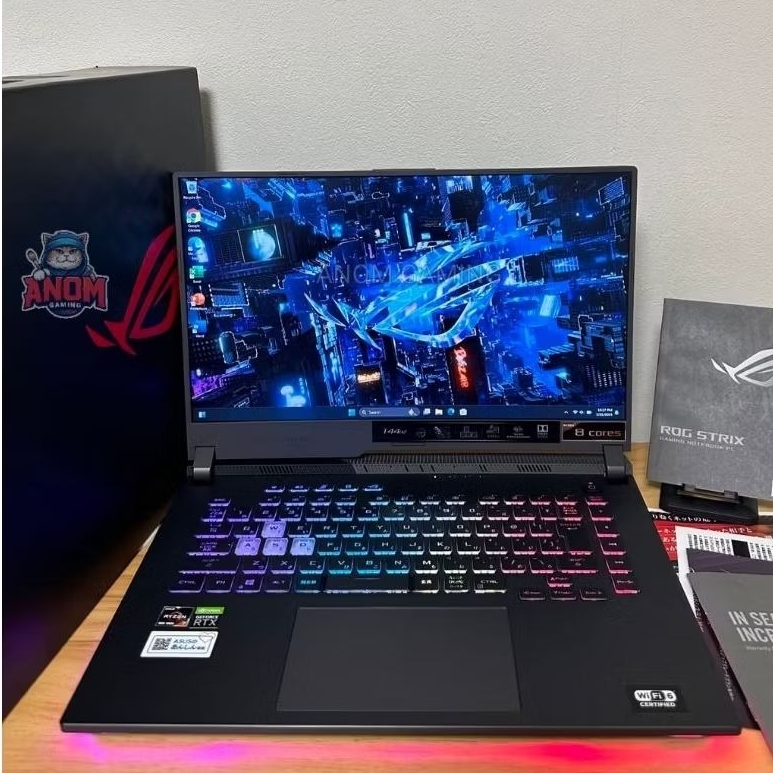 ASUS ROG STRIX 15 G513IM Ryzen 7-4800H RTX 3060 Ram 16Gb SSD 1Tb Fullset