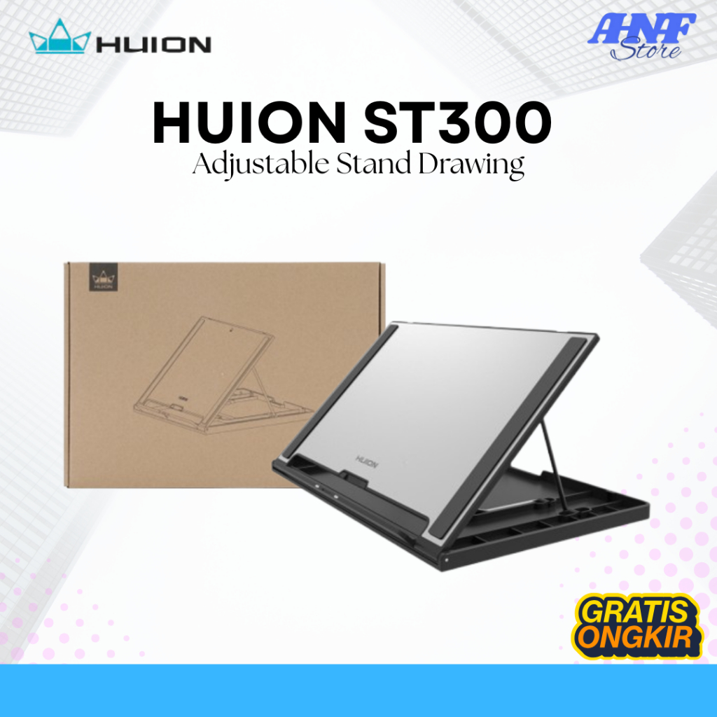 Huion ST300 Adjustable Stand Drawing Tablet Portable Desk Stand