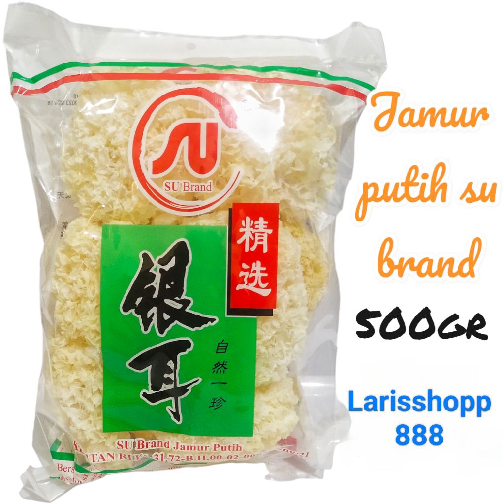 

jamur putih / jamur salju / white fungus 500gram ls