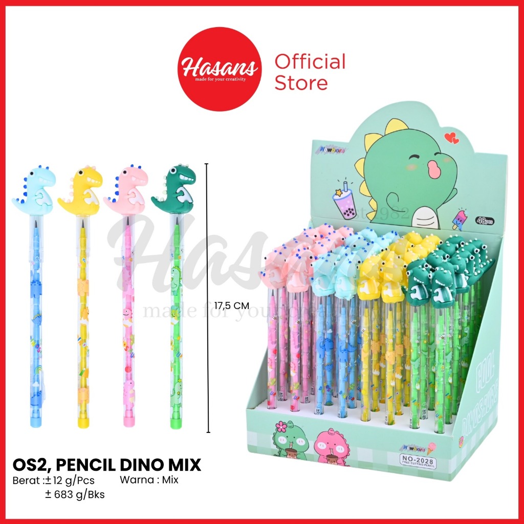 

Pencil Isi Ulang / Pensil Lucu Aneka Bentuk Warna Warni / Pensil Bentuk Boneka Lucu / Pensil Mekanik Aneka Karakter / Pensil Lucu Anak-Anak / Alat Tulis Sekolah / Pensil Isi Ulang Bentuk Makanan / Pensil Isi Ulang Bentuk Dino / OS2 Pensil