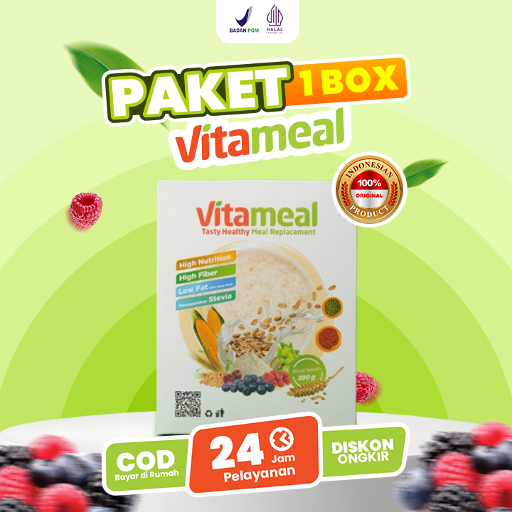 

(PAKET 1 BOX) Sereal Turunkan Gula Dan Stabilkan Gula Dalam Tubuh - Terbuat Dari Oat, Granola, Stevia, Mixberries