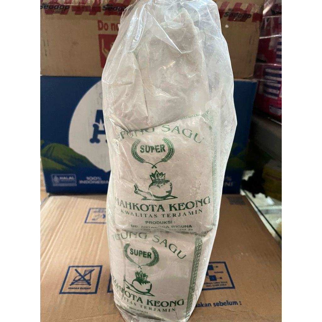 

tepung sagu mahkota keong