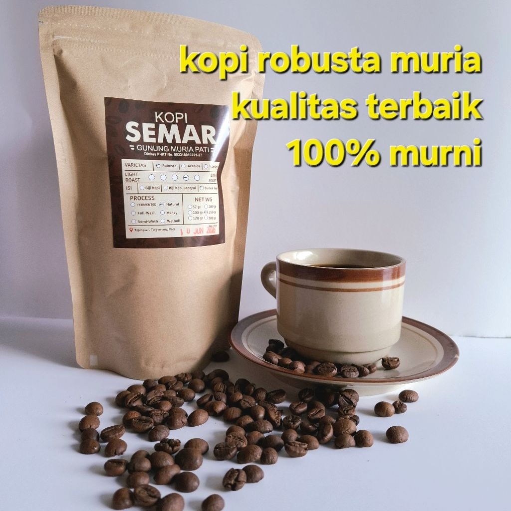 

Kopi BuBuk Robusta Muria Grade Terbaik