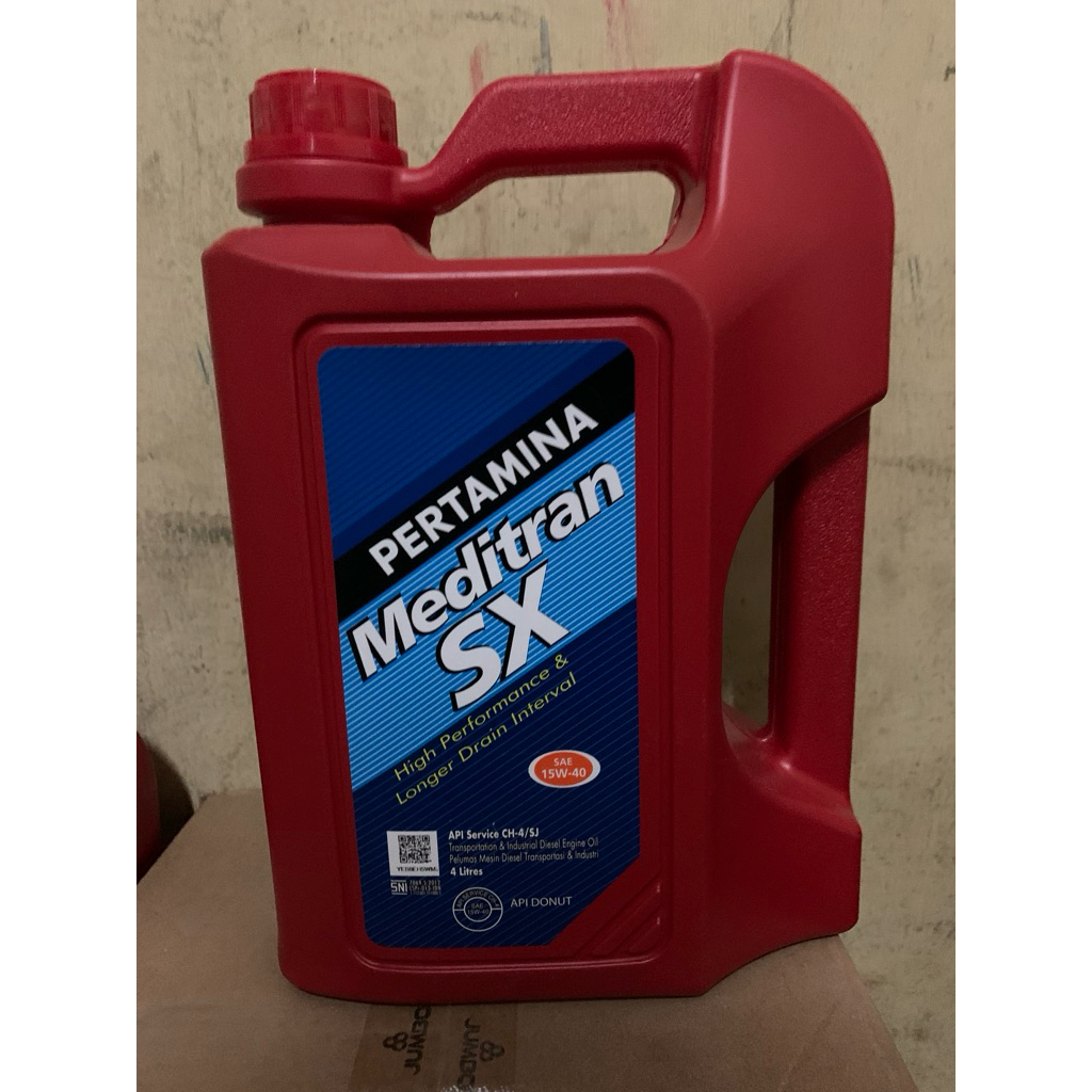 oli pertamina meditran SX ukuran 4 liter