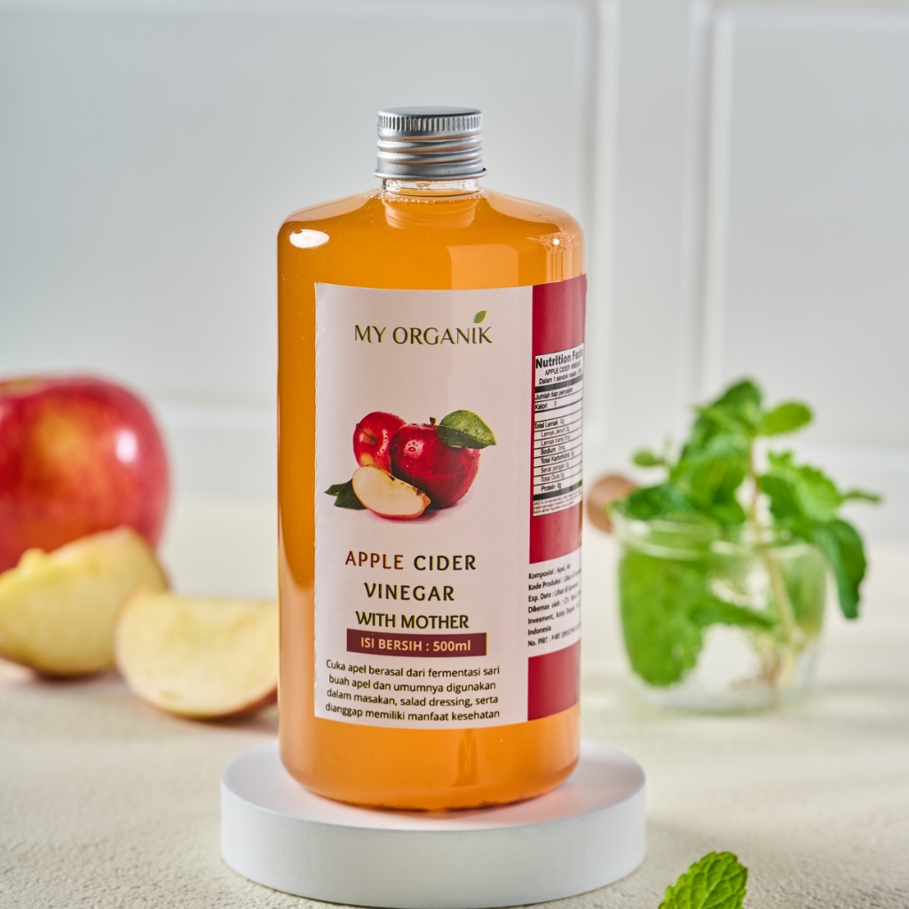 

My Organik Cuka apel with mother organik Apple Vinegar with Mother Organic