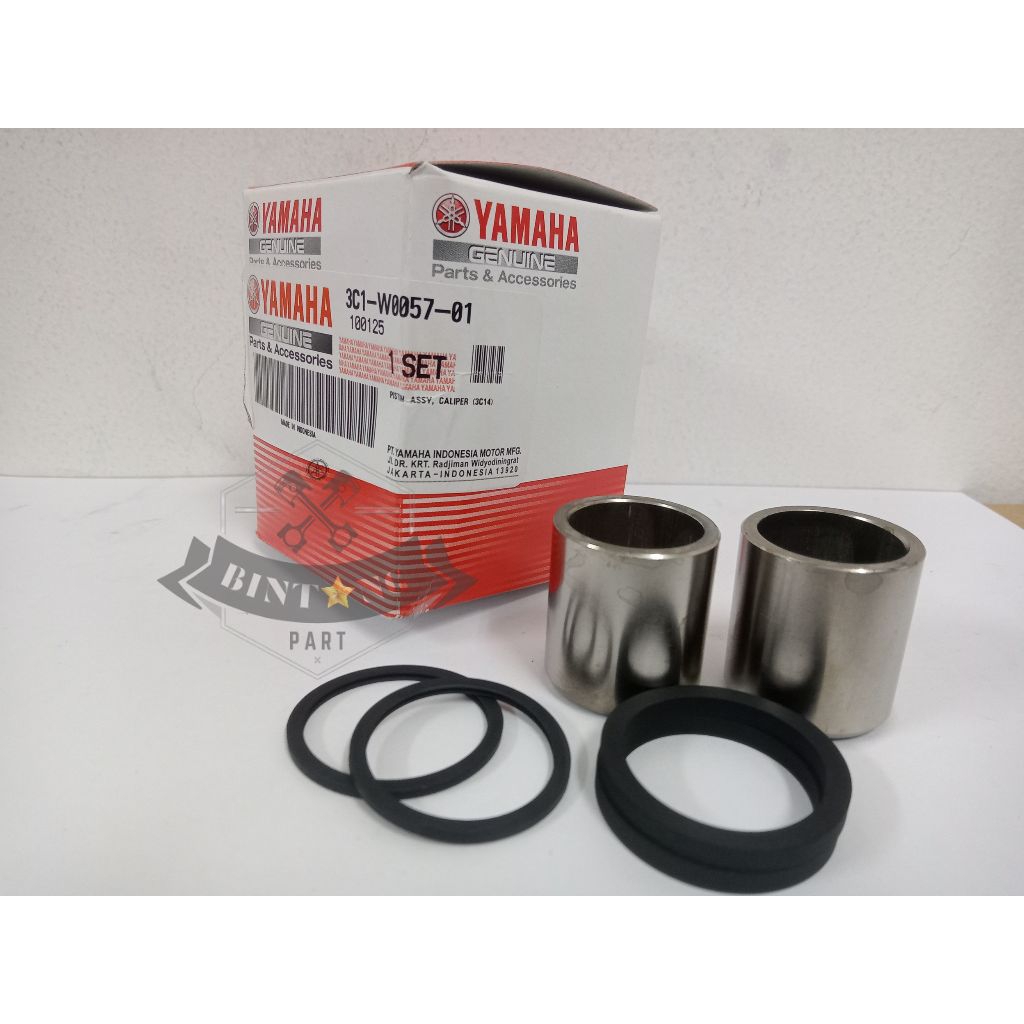 PISTON CALIPER REM DEPAN VIXION OLD NVA NVL ,BYSON, MT15 /ORIGINAL/3C1-W0057-00
