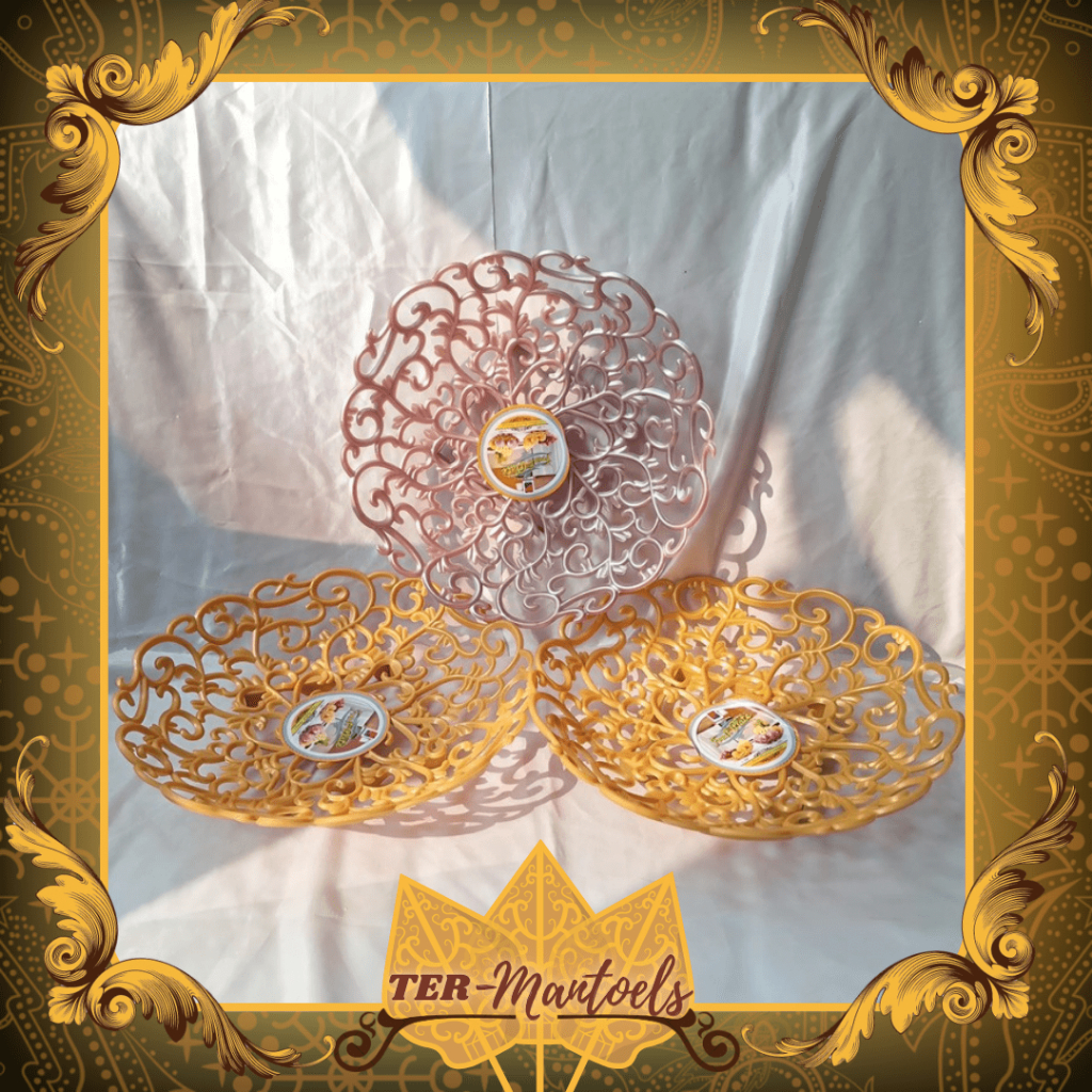 Piring Buah Plastik Serbaguna / Keranjang Buah / Keranjang Penyimpanan Buah