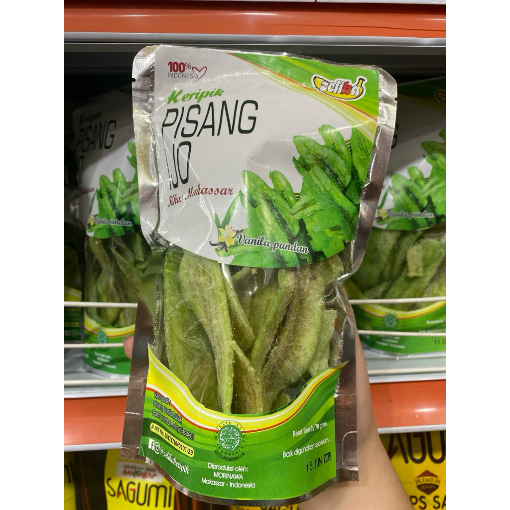 

Keripiki Pisang Ijo & Pisang Eppe