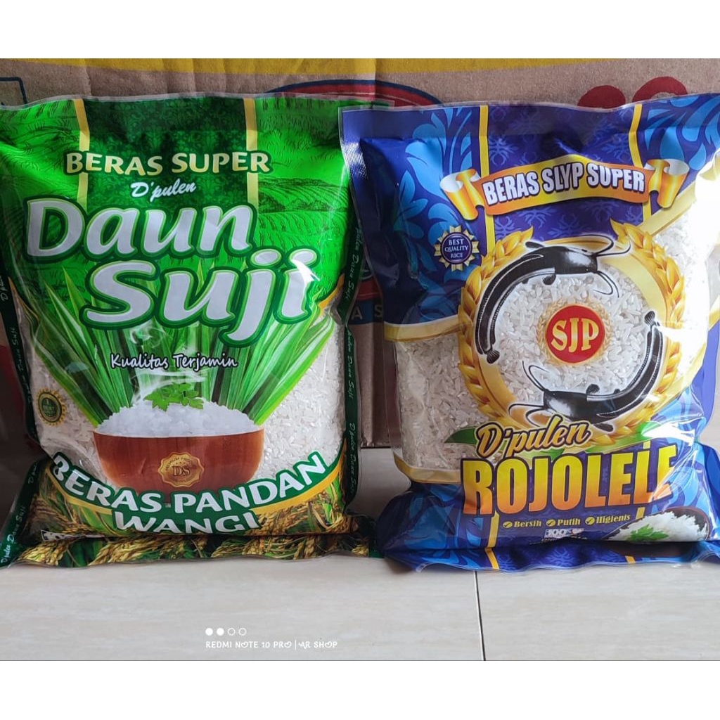 

Beras Rojolele/Daun Suji (Asli 1 Kg)