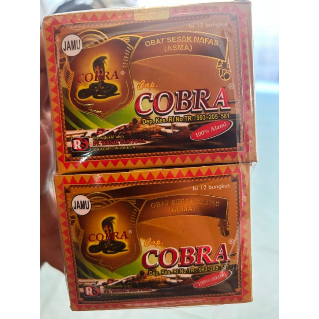 

Cobra Sesak Nafas isi 12 bungkus