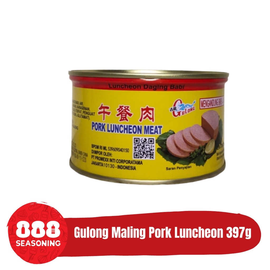 

Gulong Pork Luncheon Meat Daging Kaleng 397gr