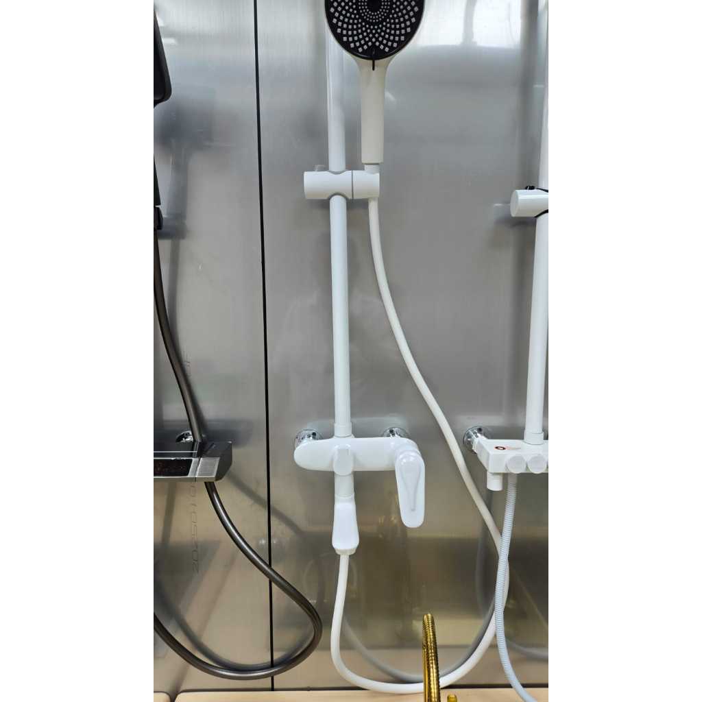 Shower Set Komplit Hand Shower Valpra White