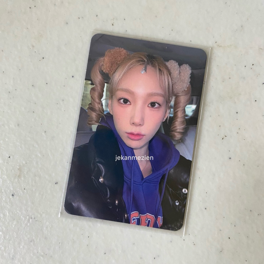snsd girls’ generation taeyeon invu photocard pob