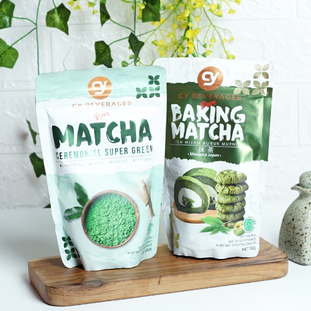 

CY Pure Matcha Ceremonial 100gr Teh Hijau Murni