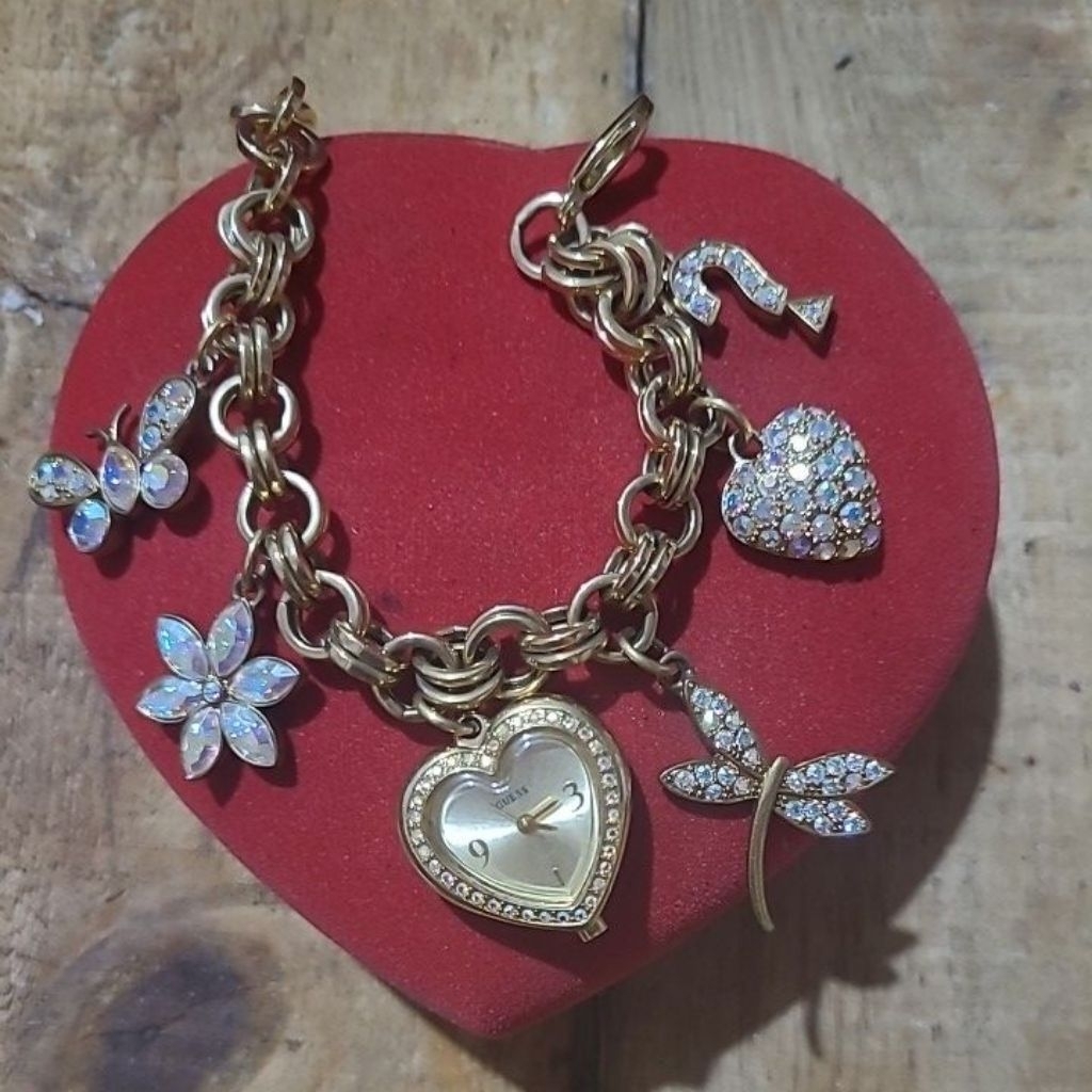 Jam Gelang Guess Original beli di counter