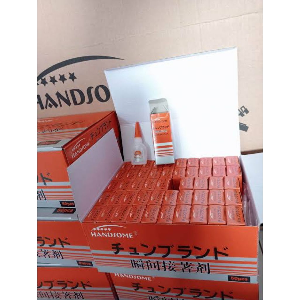 

lem handsome 1 box isi 50pcs