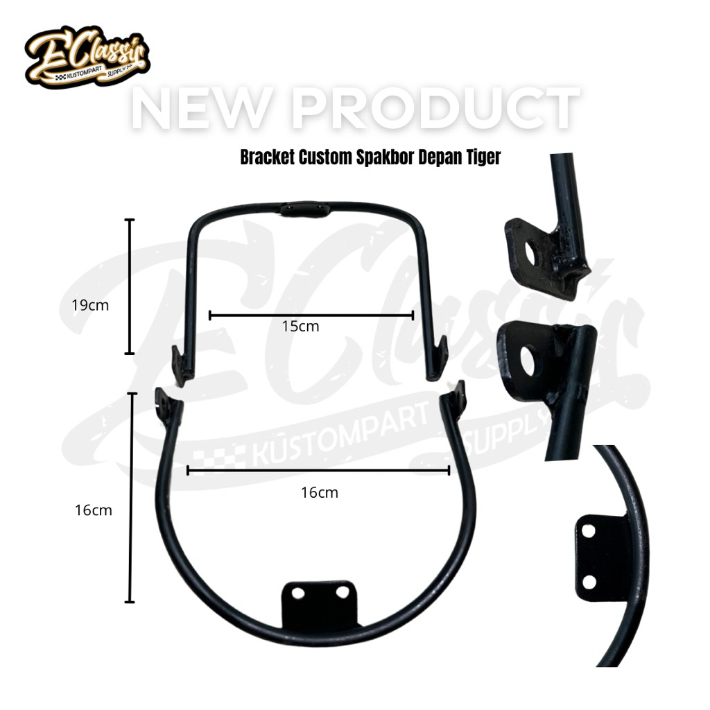 Bracket Spakbor Depan Tiger Custom