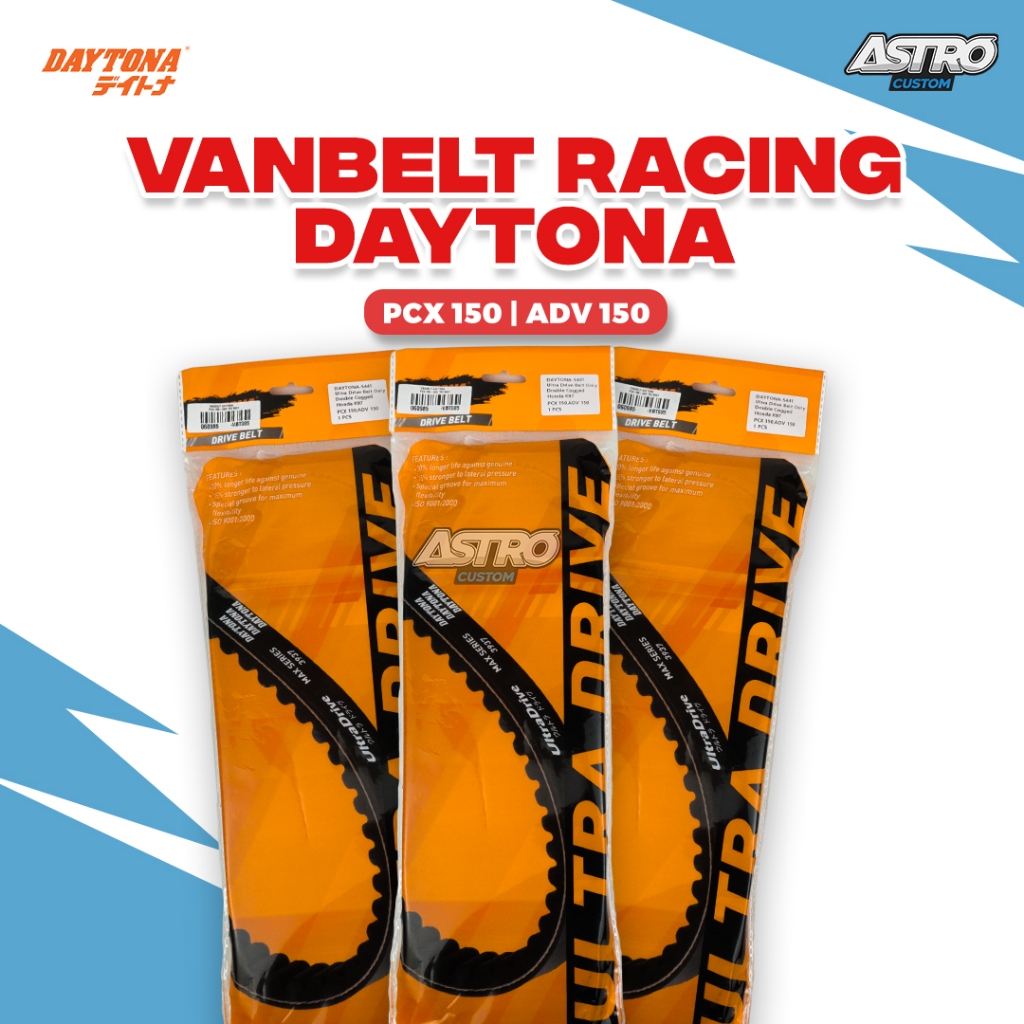 Vanbelt Daytona PCX 150 ADV 150 K97 5441 Panbelt Ultradive Vbelt Belting Belt Upgrade CVT Racing