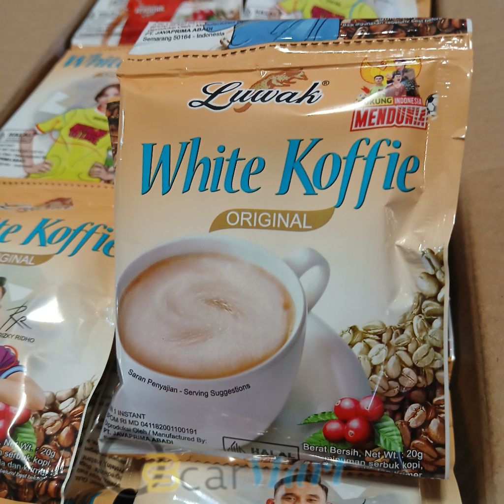 

Kopi LUWAK WHITE COFFEE Renceng isi 10