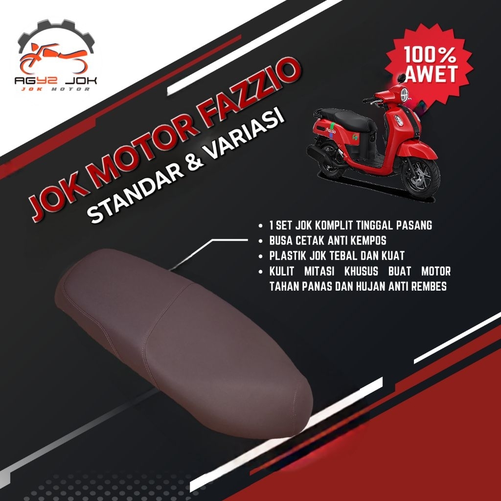 Jok motor fazzio jok yamaha fazzio