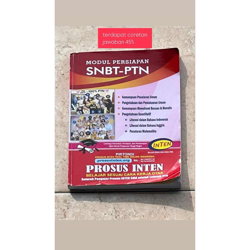 Modul Persiapan SNBT-PTN INTEN 2025