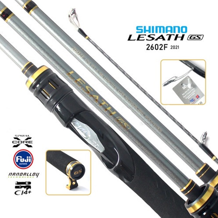(New) Joran Shimano Lesath GS 2602F Resmi