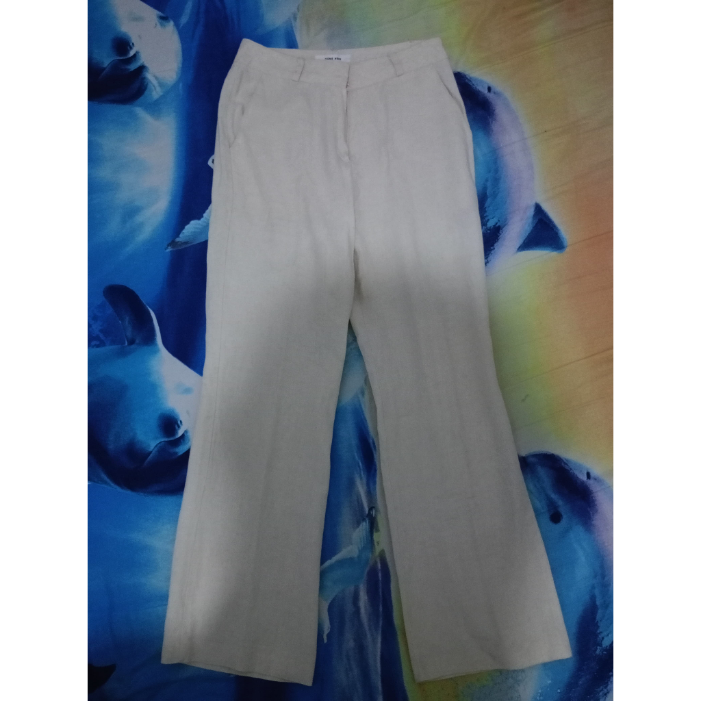 Preloved Celana Panjang Putih Wanita