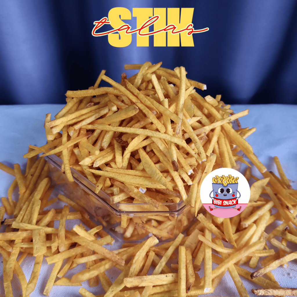

Bibi Snack - Keripik Stik Talas Bogor Kiloan 1kg