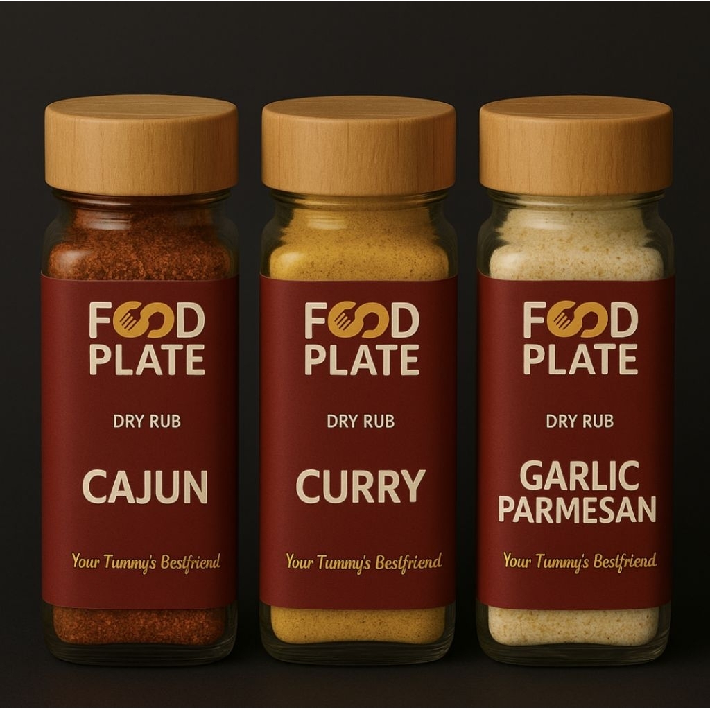 

Foodplate Dry Rub - Cajun - 100g | Premium | Halal | Homemade