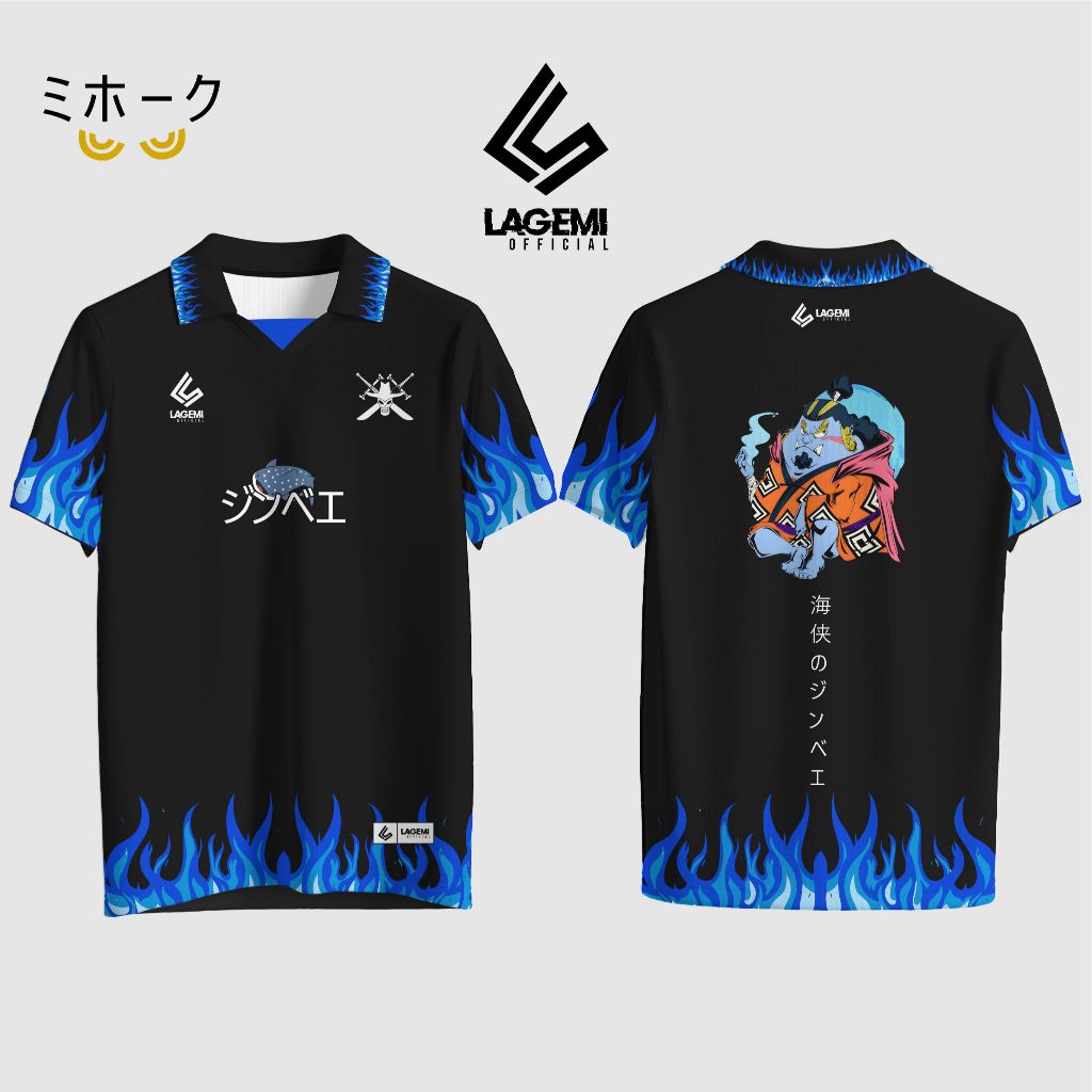 JERSEY VINTAGE JINBE JERSEY ANIME ONE PIECE JERSEY  JERSEY OP VINTAGE ONE PIECE