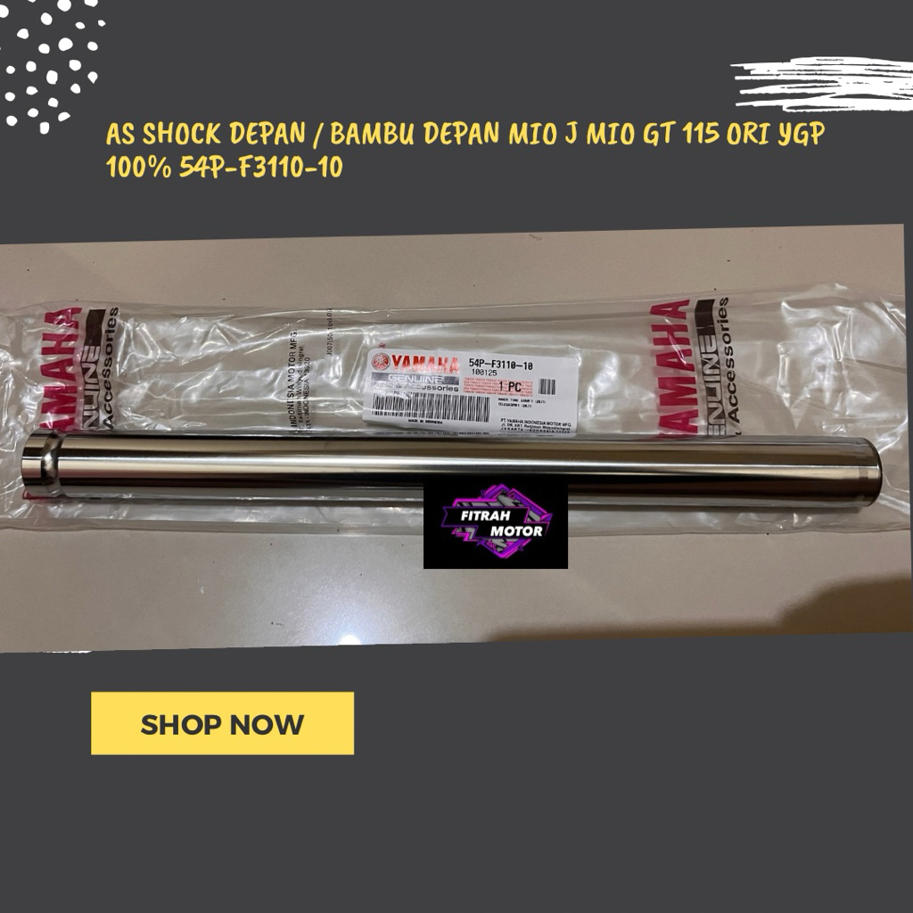 AS SHOCK DEPAN / BAMBU DEPAN MIO J MIO GT 115 ORI YGP 100% 54P-F3110-10