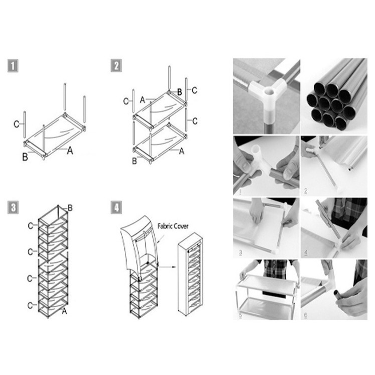 Terlaris Rak Sepatu / Tempat Sepatu / Rak 10 Tingkat / Rak Karakter / Sepatu / Anak ,