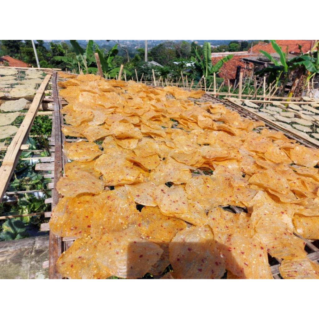 

Kicimpring Opak Singkong Murah Nikmat/Khas Bandung/Keripik Singkong ( Mentah ) SI KIPLI 25 pcs/pak