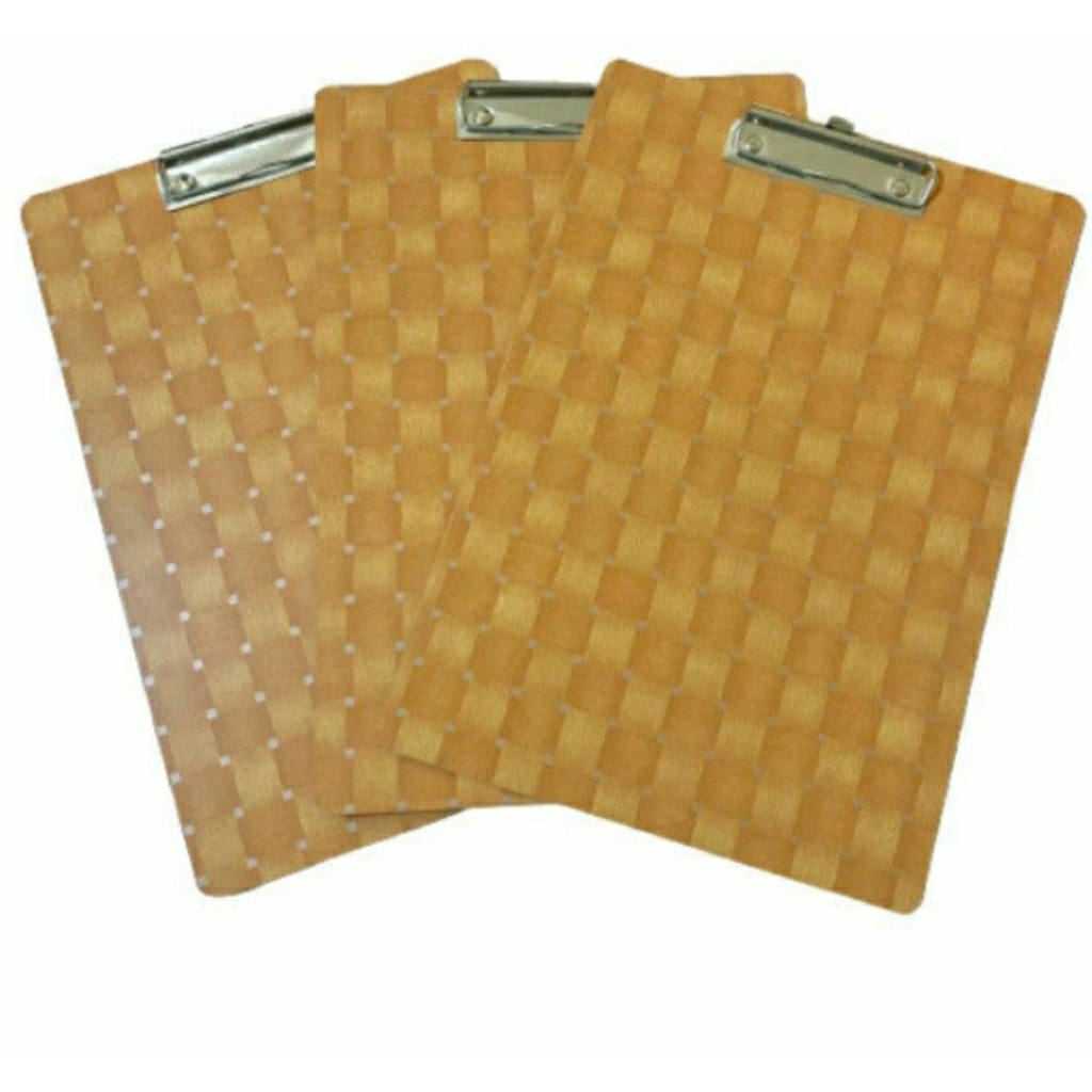 

Papan Ujian Yamata Kayu/Clip Board Folio F4