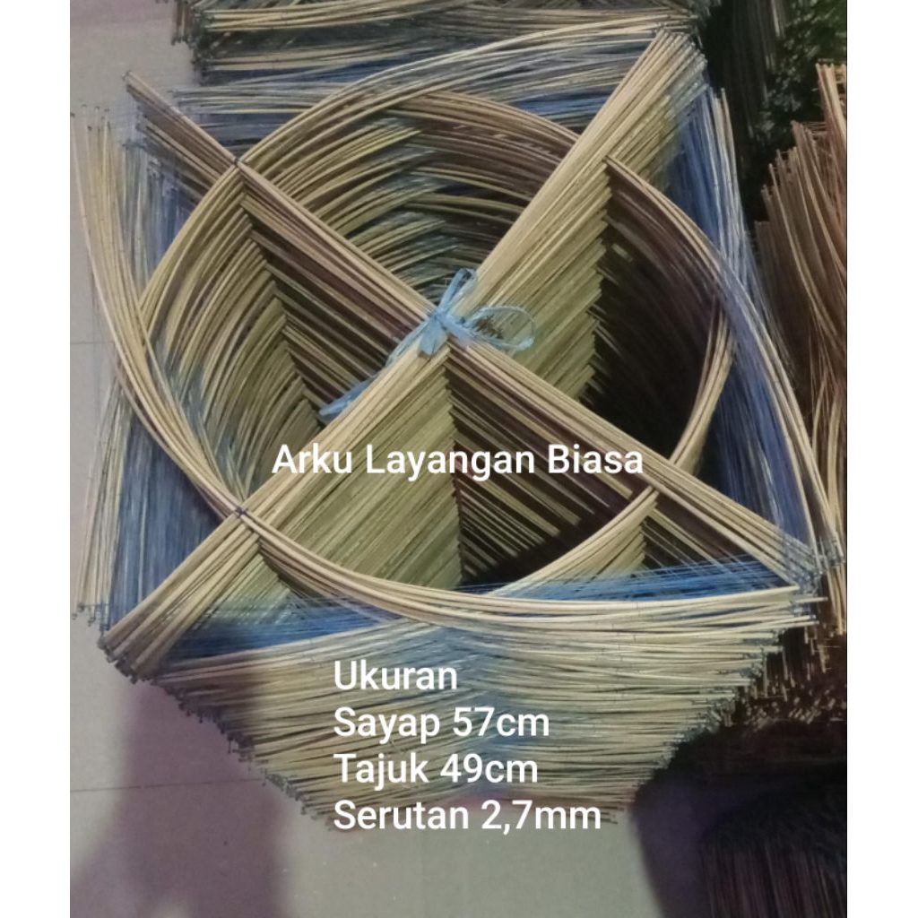 Arku layangan Standar / Rancangan layangan Sukhoi 100 pcs