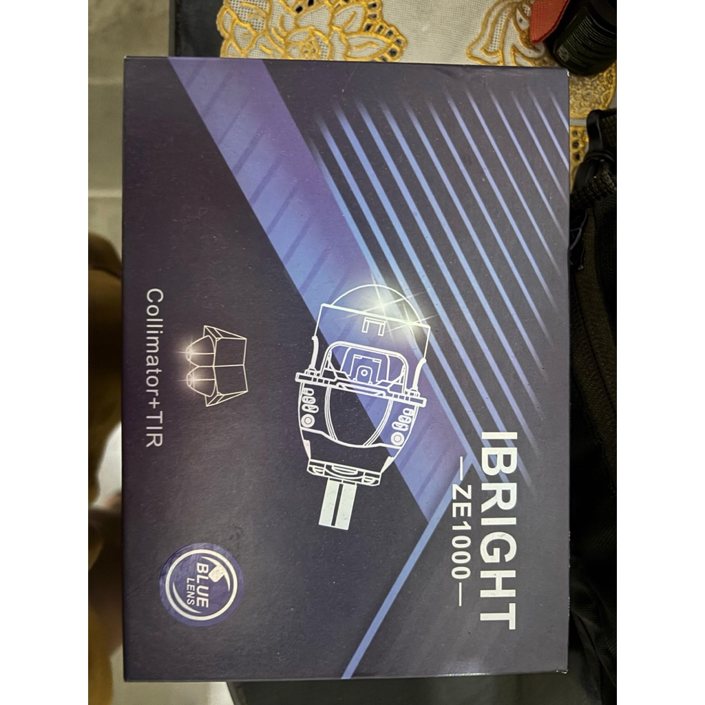 IBRIGHT ZE 1000 - Biled 2.5inc Blue Lens