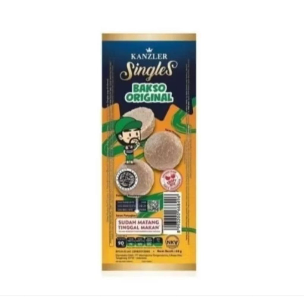 

Kanzler Bakso Original Singles 1 Box isi 12 pcs Sudah matang tinggal makan