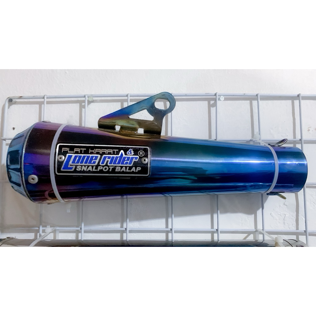 Knalpot Lone Rider Minicone Bluemoon 25cm