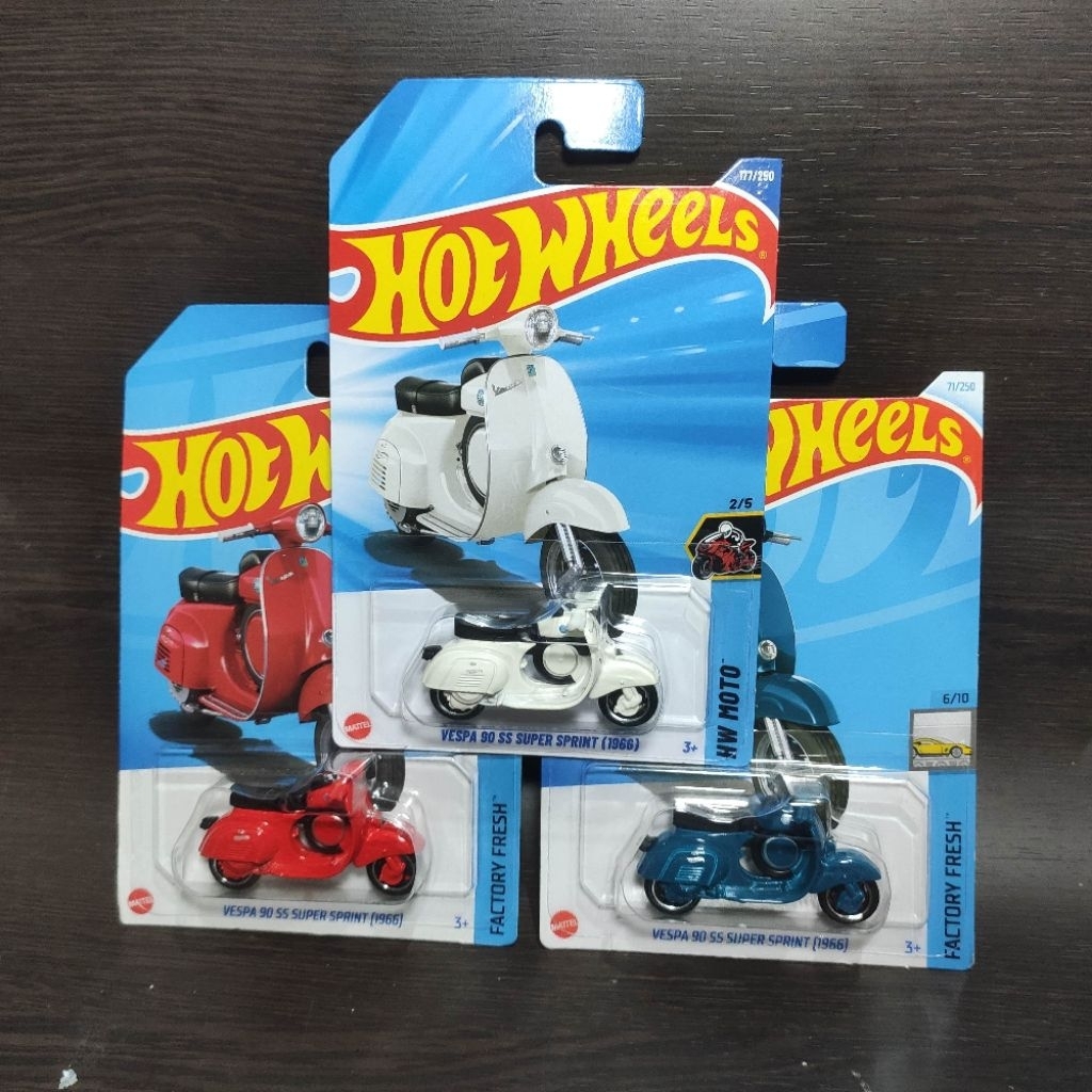 Hot wheels Vespa 90 SS Super Sprint 1966 | Diecast Motor
