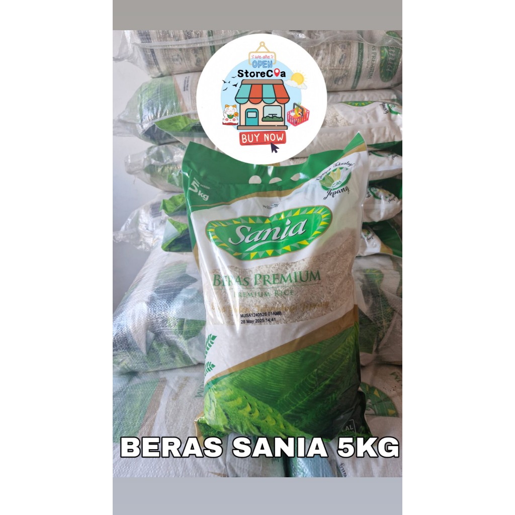 

READY BERAS PREMIUM SANIA 5KG